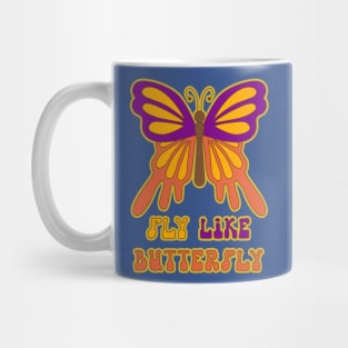 fly like butterfly 1 (2) Mug